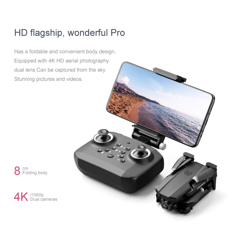 JINHENG XT6 Mini Drone, hd flagship, wonderful pro has a foldable and convenient