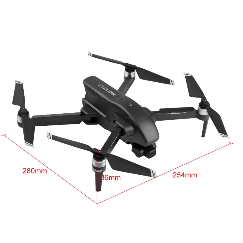 XK Q868 Drone, XK Q868 Cyclone 800M Flight Distance GPS Foldable RC