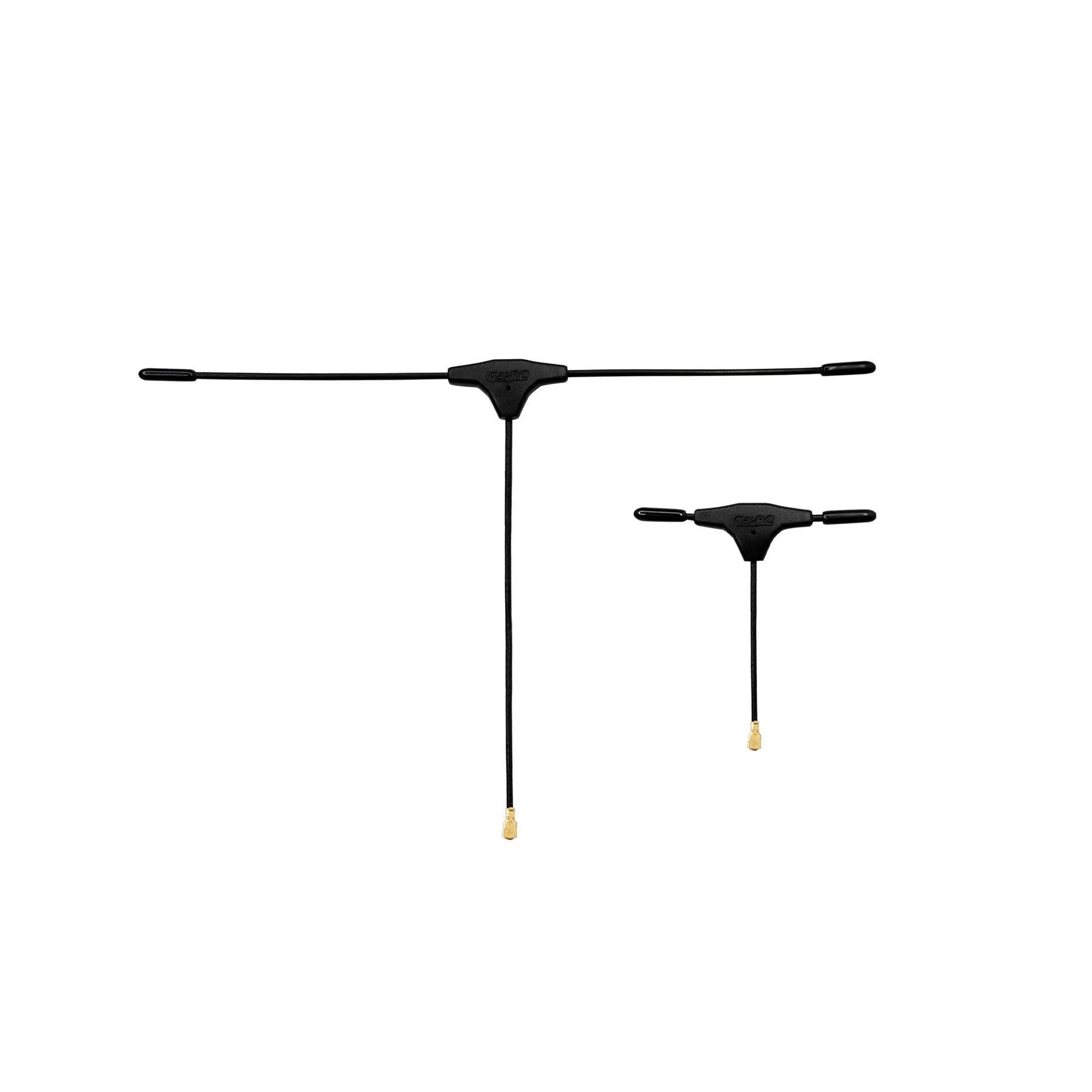 GEPRC 915MHz T Antenna - Suiable For ELRS Nano Receiver For DIY RC FPV Quadcopter Longrange Freestyle Drone Replacement Parts 11 GEPRC 915MHz T Antenna, Cable length: 35mm/75mm Antenna width: 63mm/15mm