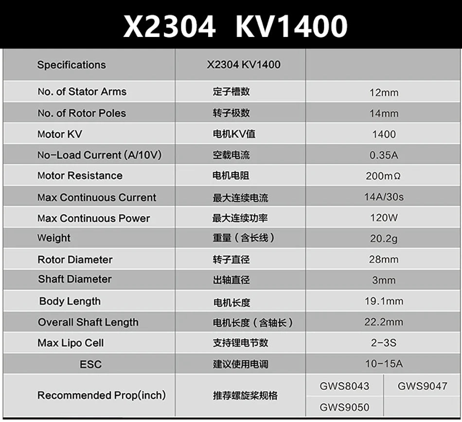 1/2/4PCS Sunnysky F3P Indoor Power - X2302 X2304 X2305 V3 1400KV 1480KV 1500KV 1620KV 1650KV 1800KV 1850KV Motor for RC UAV models 17 1/2/4PCS Sunnysky F3P Indoor Power, X2304 KV14OO No. of Stator Arms 3715 12mm