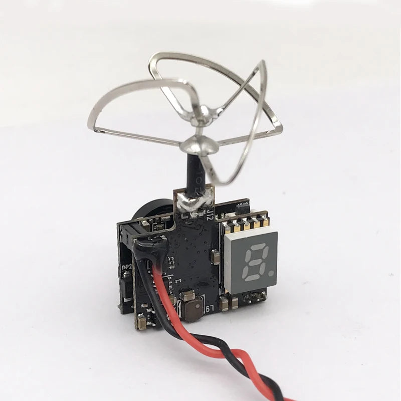 40 channel with raceband, good quality image with zero latency . Integrated booster circuit