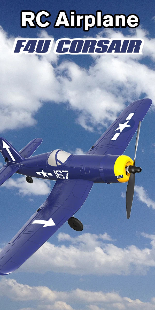 Volantex RC 761-8 RC Airplane, strong powerful over-grade motor allows easy control to do aerobatic flying.