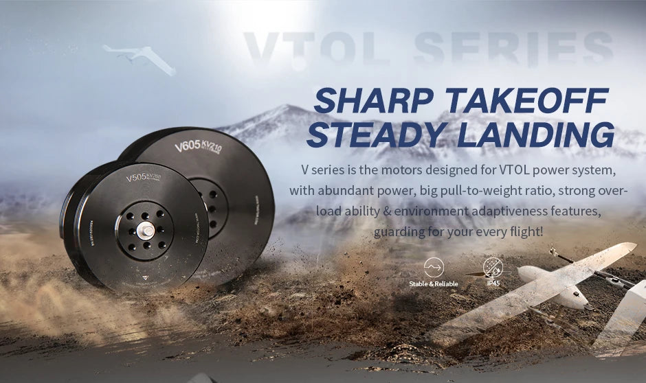 T-motor, SHARP TAKEOFF V6o5kto STEADY LANDING V