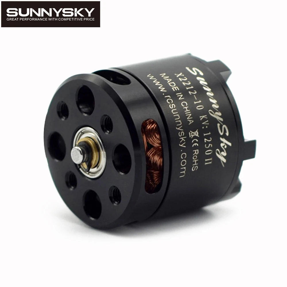 Sunnysky Motor, 59g; Rotor Diameter: 27.5mm; Body Length: 30