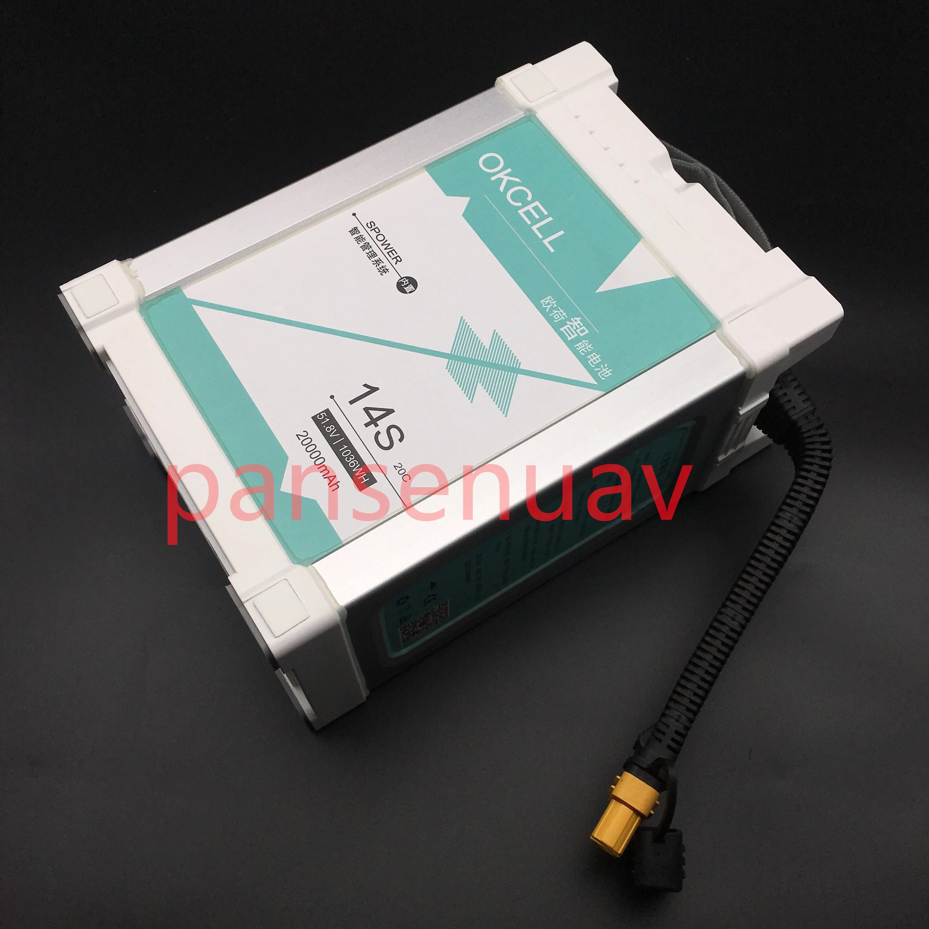 Original OKCELL 51.8V 14S 20000mah 14S 28000mah Agriculture Drone Battery Smart Battery for agriculture drone 21 Battery: 51.8V Capacity: 20000mAH Charging voltage: 50.4