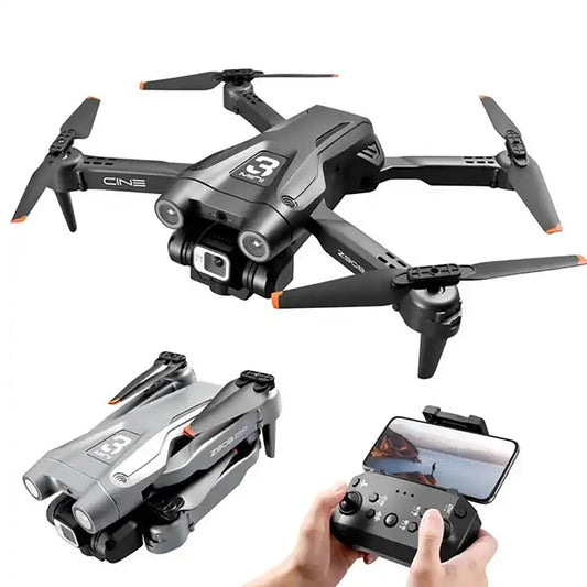 QJ Z908 Drone -  Mini Dual4K ESC  WIFI FPV Obstacle Avoidance Low Battery Alarm Four-Axis Folding Remote Control Helicopter Toys