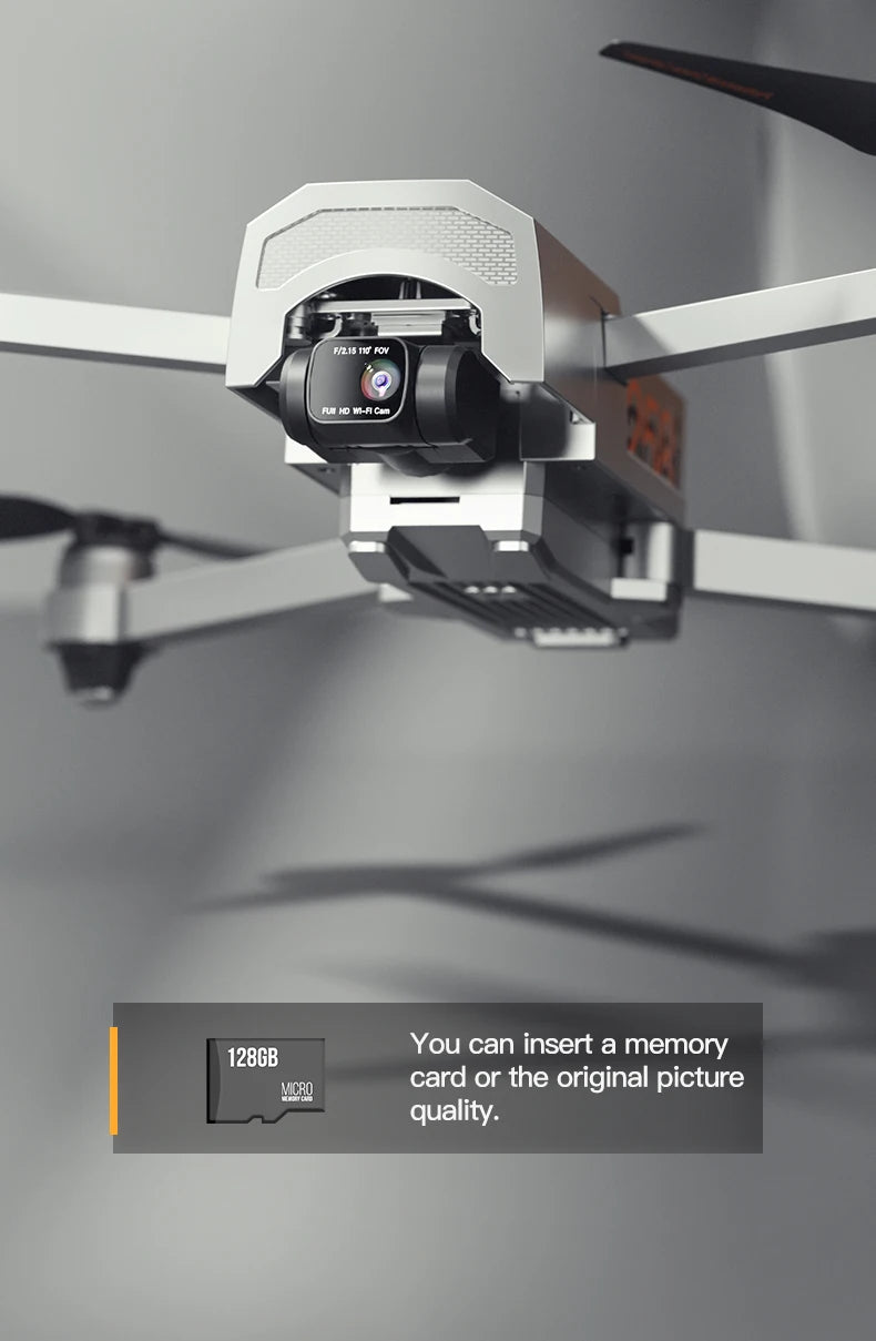 2023 New GPS Drone 4K HD Camera gps 5G Wifi Anti-Shake 2-Axis Gimabal Dron Brushless Motor 5KM RC Quadcopter Toy Gifts Professional Camera Drone 26 2023 New GPS Drone, insert a memory 128CB MiCRQ card or the