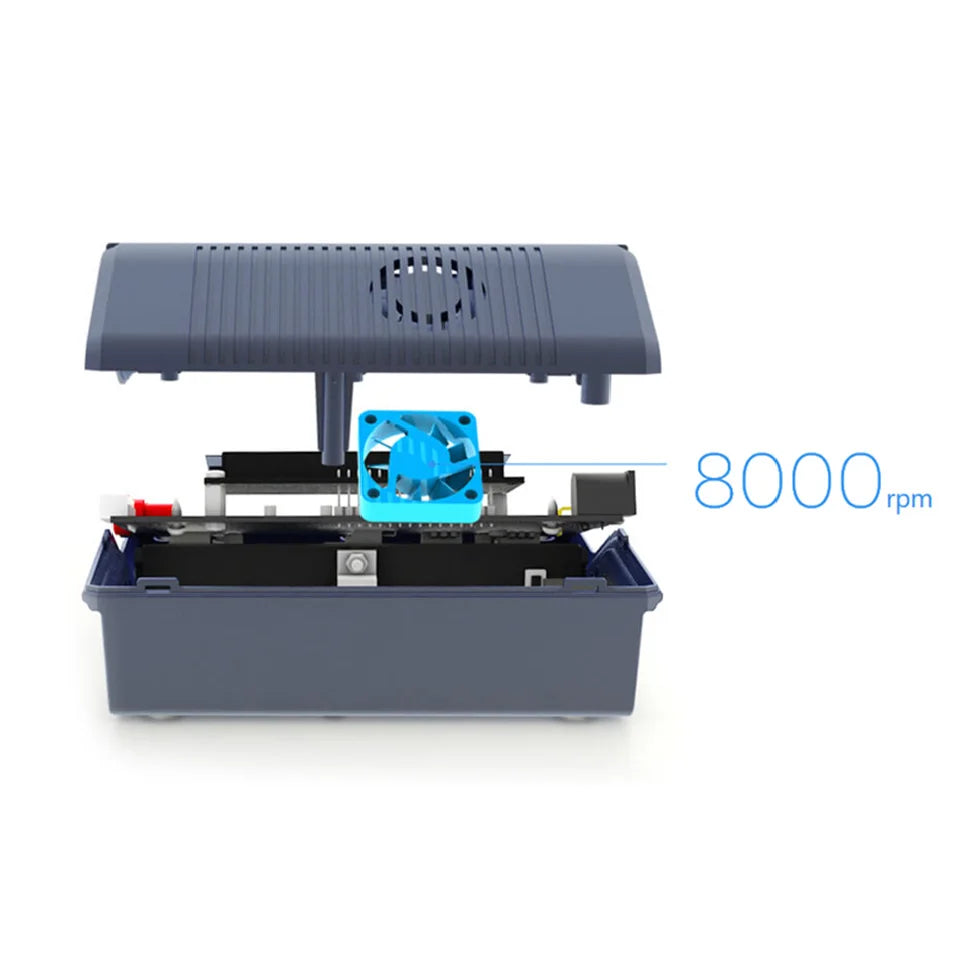 SKYRC e680, 8A / 80W Integrated power supply functionn 13.8V/80W 10