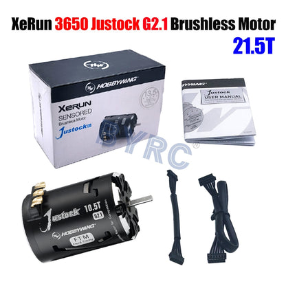 XeRun 3650 Justock G2.1 Brushless Motor 21.5T Tyan