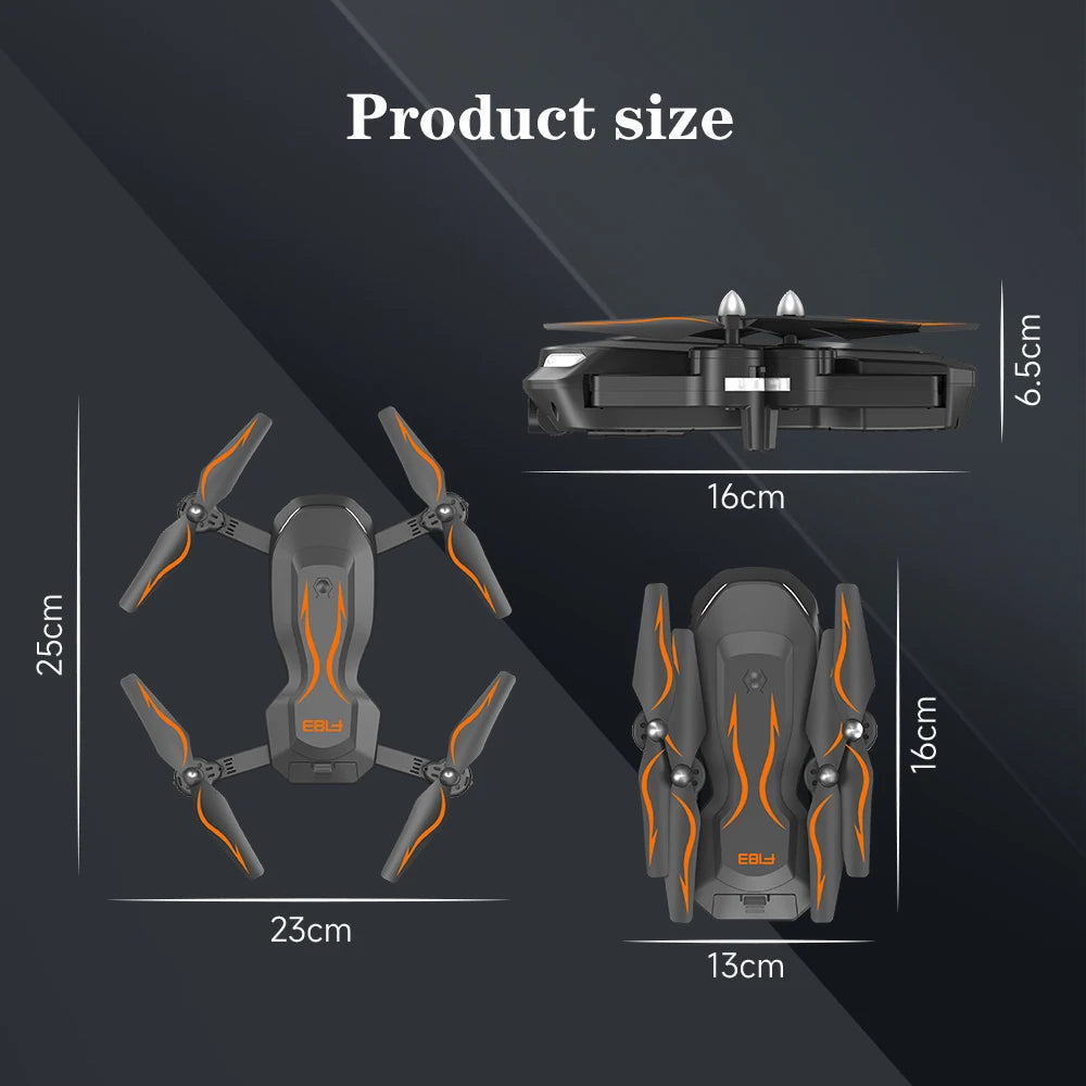 F183 Drone - 4K dual HD Camera Remote Control optical flow Quadcopter Toys 32 F183 Drone - 4K dual