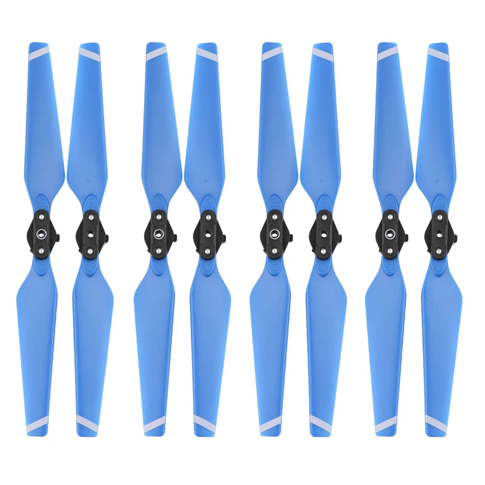 8pcs Quick Release Props for DJI Mavic Pro Propeller 8330F Folding Blade CW CCW Spare Parts Replacement Accessory Screw Wing 29 quick release mechanism makes swapping propellers out a snap.