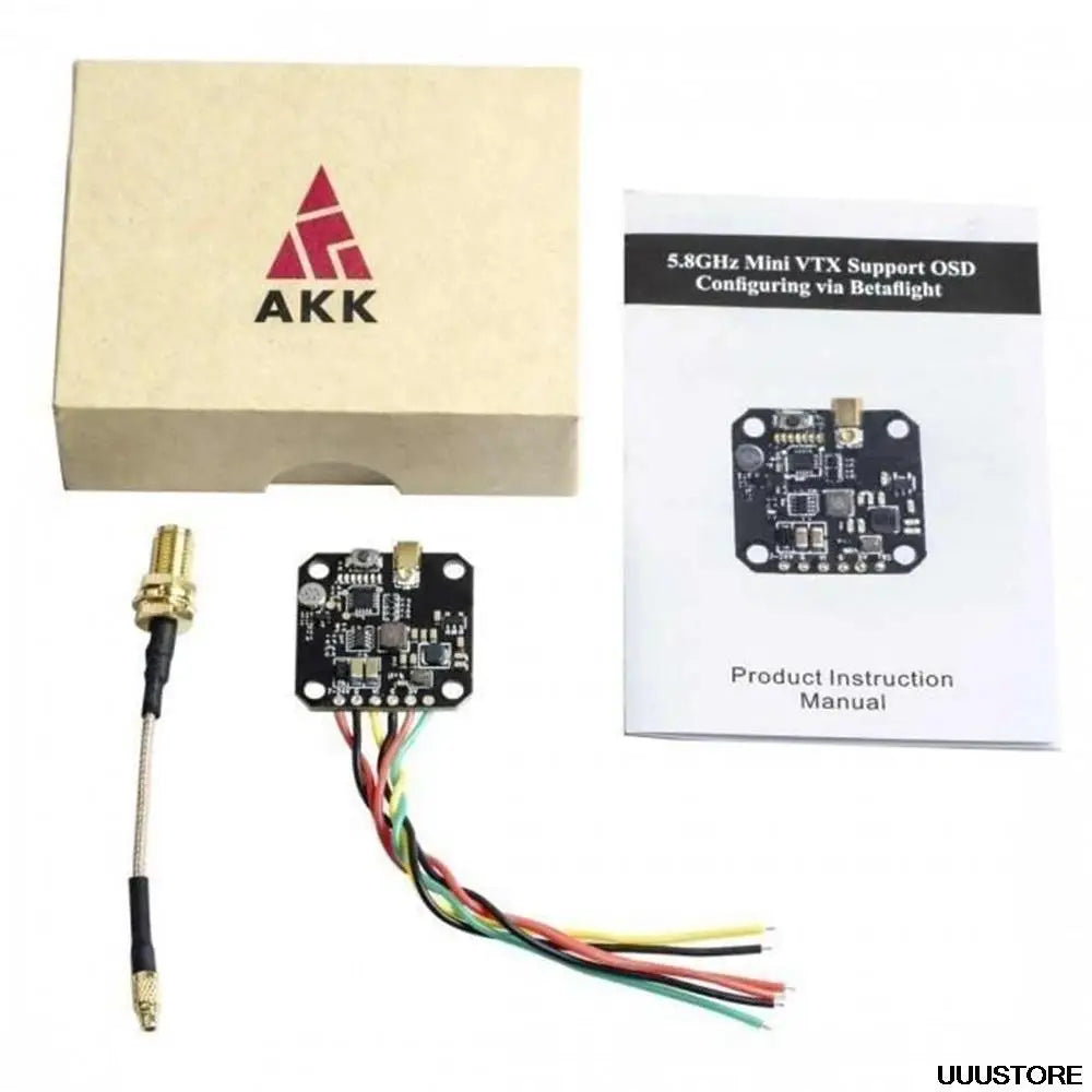 AKK FX3-ultimate Transmitter, 58GHz Mini VTX OSD Configuring via Betaflight AKK Product Instruction