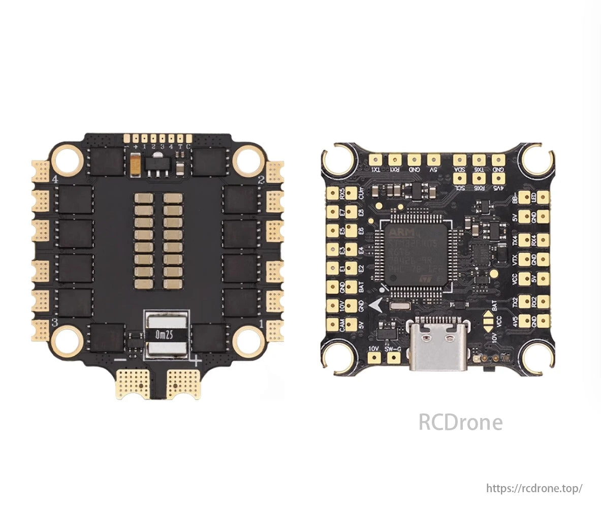Hakrc F405 60A FPV Drone, A reliable STM32F405RET6 flight controller paired with a robust 60A 4-in-1 ESC powered by BLHeli_32 firmware.