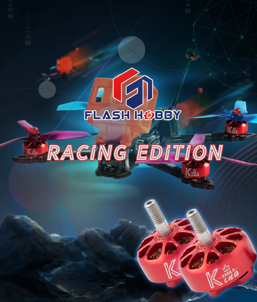NEW Flash Hobby King Series 4pcs/Lot K2306.5 2306 1900KV /2300KV/ 2550KV For FPV Racing Edition motor Parts 9 FLASH H.BBY RACinG EDITION Kaa 8 Kea_