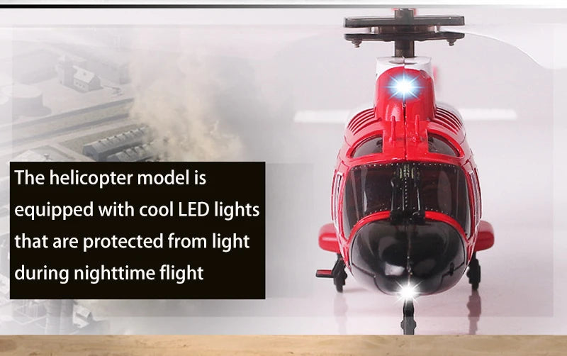 SYMA S111G/S109G Rc Helicopter, the helicopter model is equipped with cool LED lights that are protected from light during nighttime