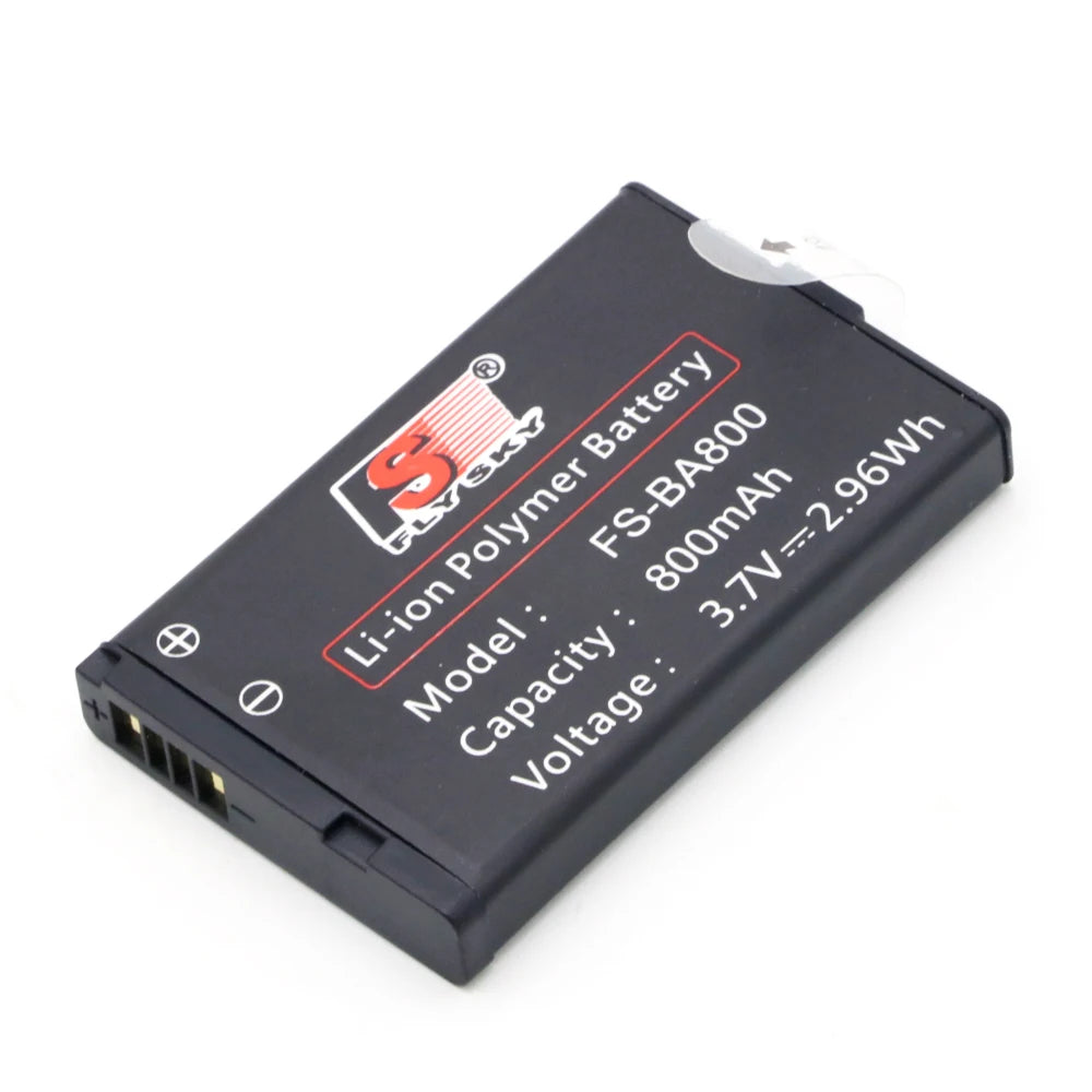 Flysky FS-GT3C Transmitter, 2 Battery FS-BA8OO Cex 32.96Wh Polymer 8OO