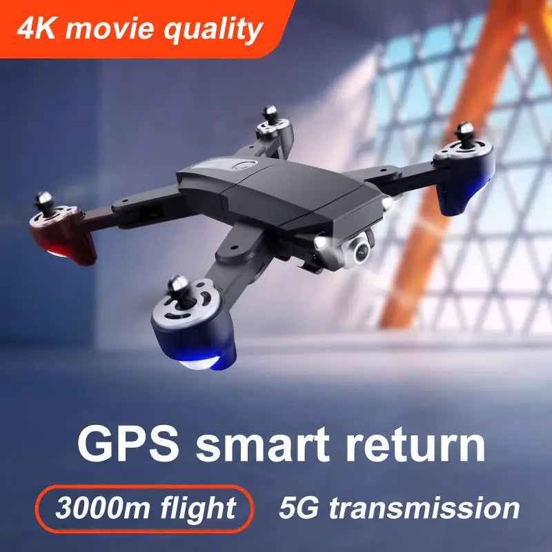 S604 PRO Drone, 4k movie quality gps smart return 3000m flight