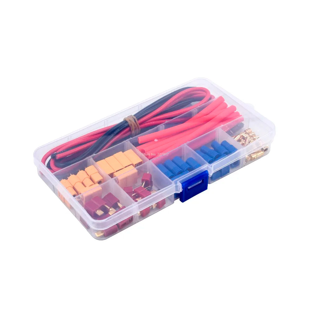 Drone Battery Connector, 5pcs T-Plug Male Connectors 5ppcs XT