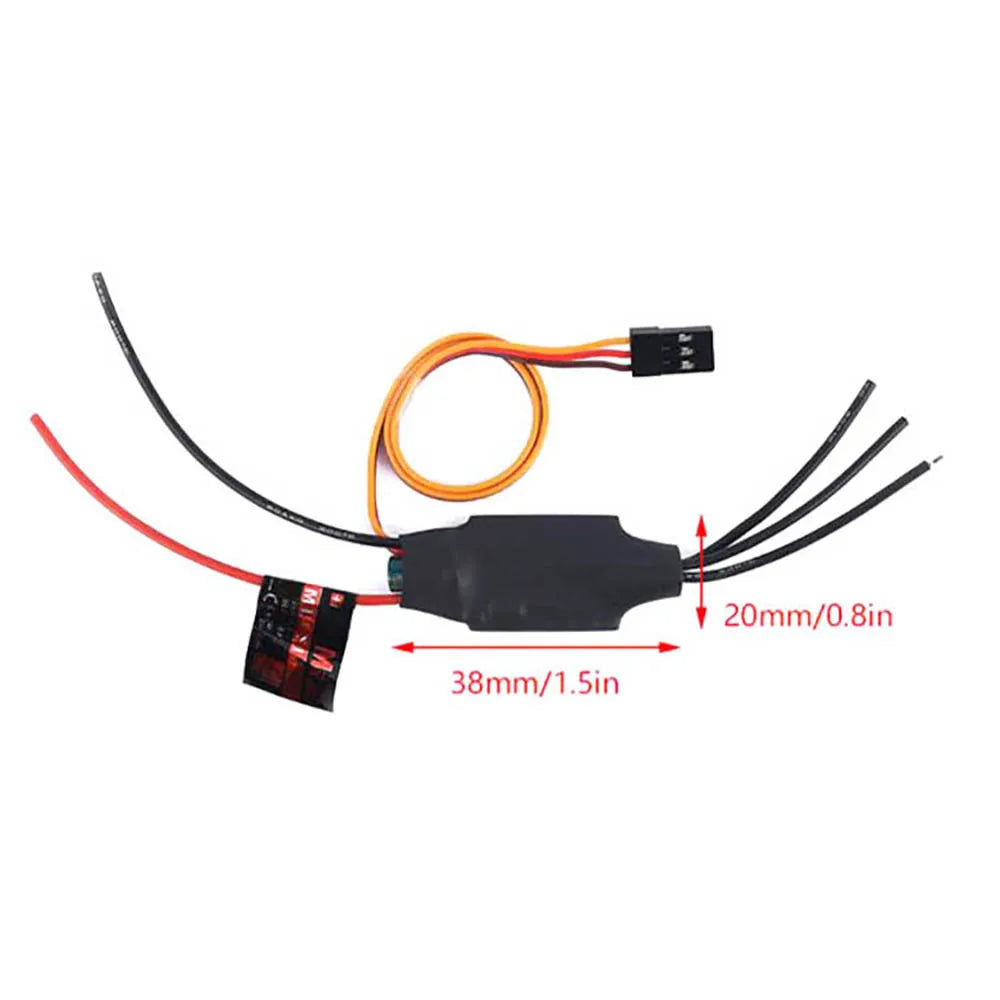 Specifications: Continuous Current: 12A Burst current (10S): 15A Li