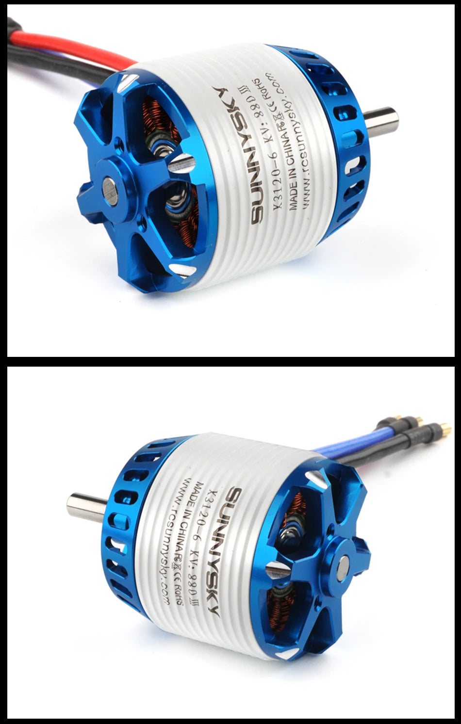 X3120-III Brushless Motor for RC Quadcopter Airplanes