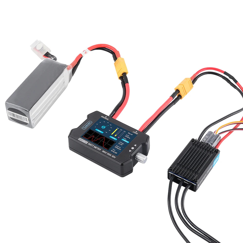ToolkitRC WM150 Motor Tester,motor analyzer ToolkitRC WM150 WattMeter, '016 22 %1a$9 sourct Sonw