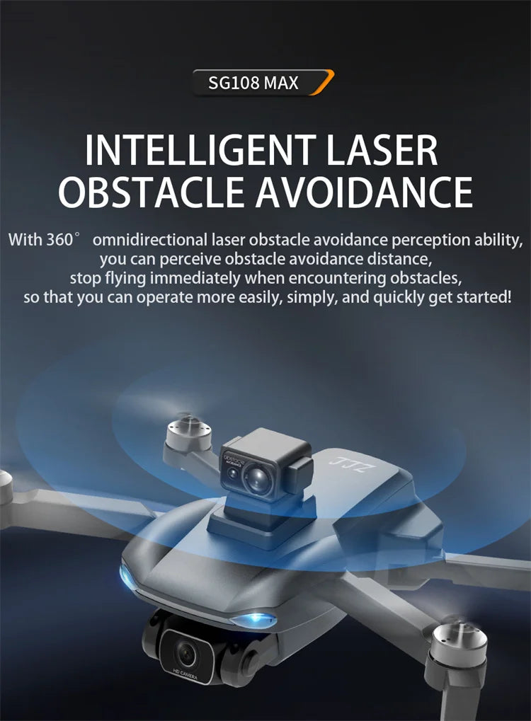 SG108 MAX - 4K Mini Drone 2-Axis Gimbal Professional Camera 5G WIFI FPV Dron Brushless 1.2km Rc Quadcopter 9 SG108 MAX - 4K Mini Drone, sg108 max intelligent laser obstacle avoidance with 360