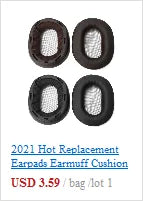 00 00 2021 Hot Replacement Earpads Earmuif Cushic