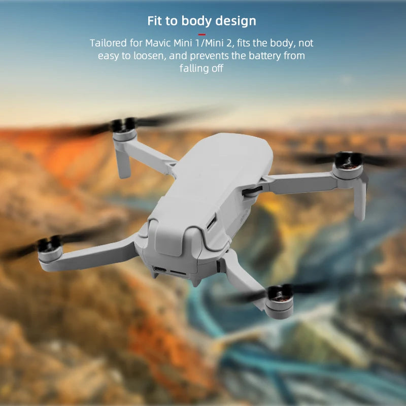 Fit to body design Tailored for Mavic IMini 2, fits the body, not