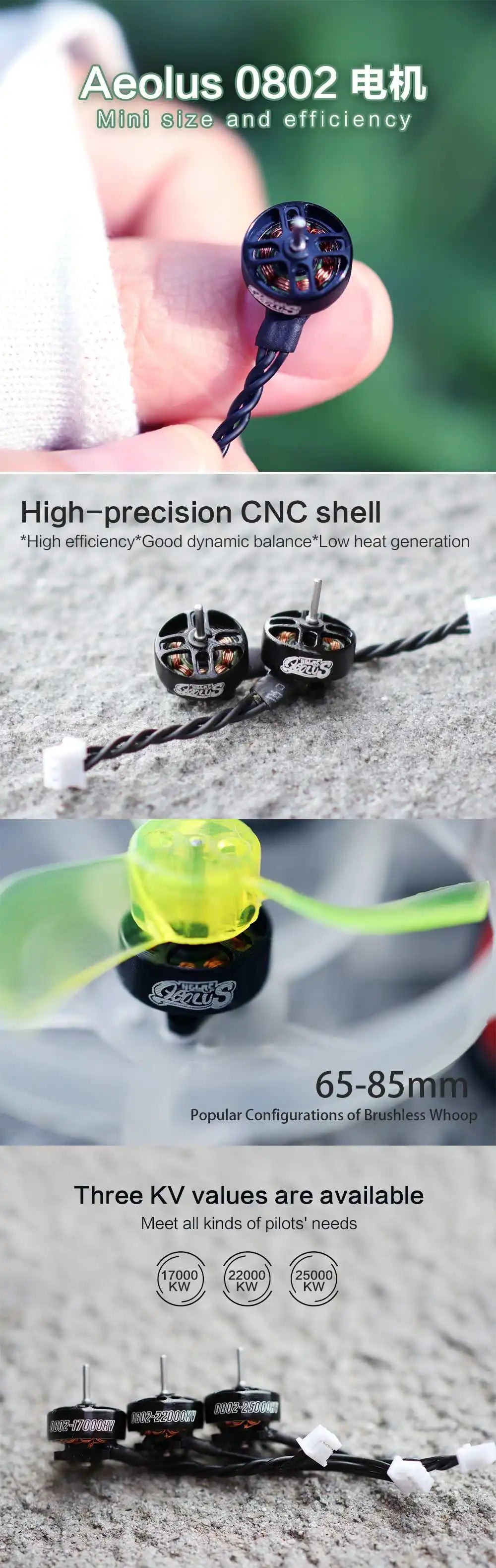 Aeolus 0802 EtL Mini size and efficiency High-precision CNC shell #