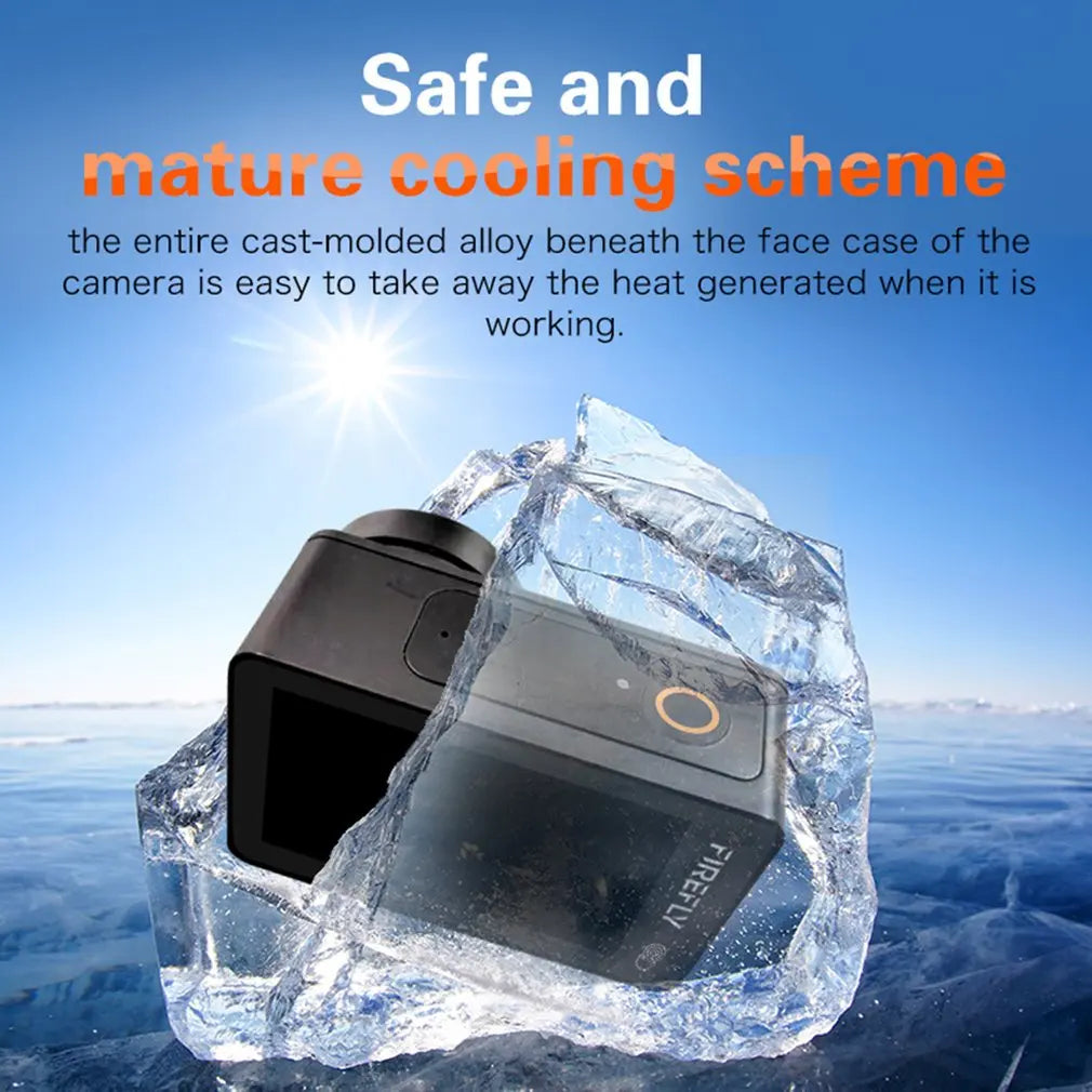 Hawkeye Firefly X / XS Action Camera - With Touchscreen 4K 90/170 Degree Bluetooth 7X Zoom FPV Sport Action Cam 17 Hawkeye Firefly X / XS Action Camera, the entire cast-molded alloy beneath the face case of the camera iS easy to take