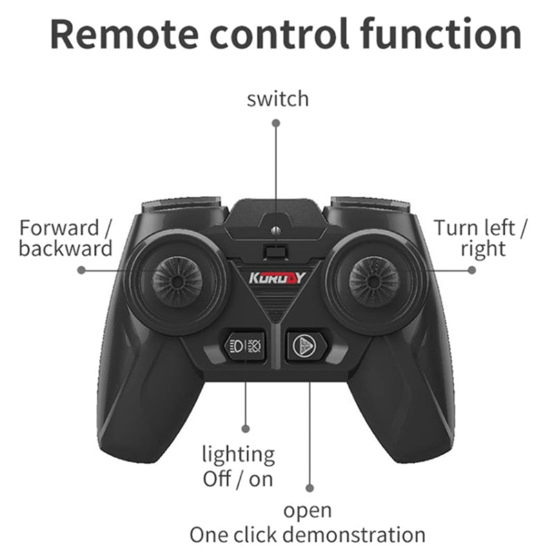 Remote control function switch Forward Turn left / backward right Kuru [01X lighting Off