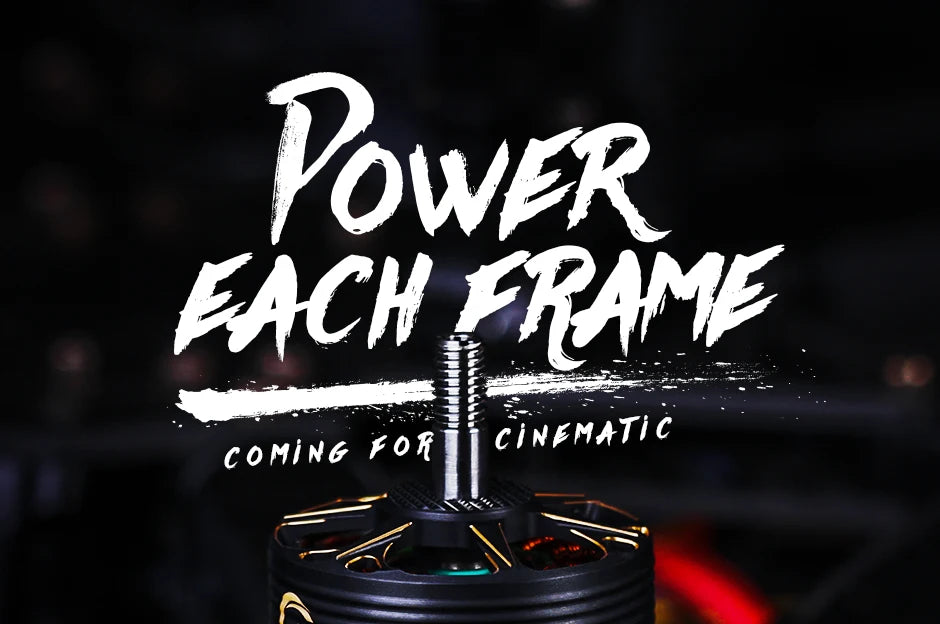 T-motor CINE66 KV925 KV1155 Brushless Motor Max Thrust 3299g For FPV Freestyle 6 T-motor, YoweR EACH ERAME coming Fof cinema