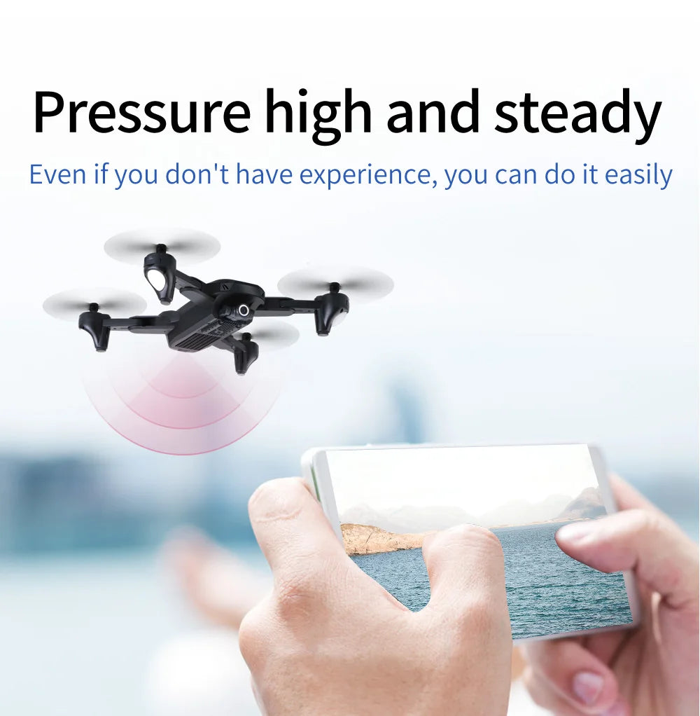 H26 drone, pressure high and steady even if you don't have experience,