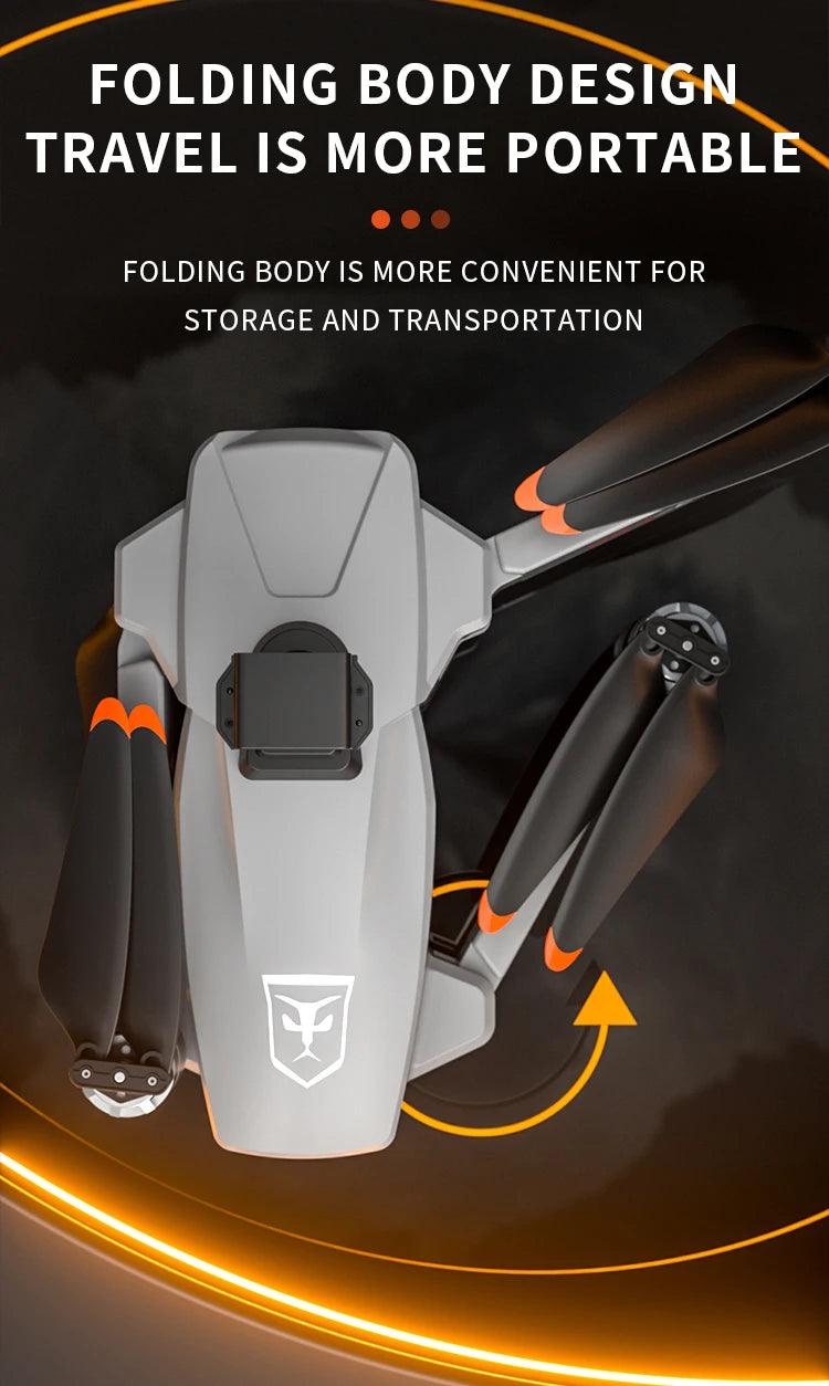 4DRC TG3 PRO Drone, FOLDING BODY DESIGN TRAVEL IS MORE PORTABLE