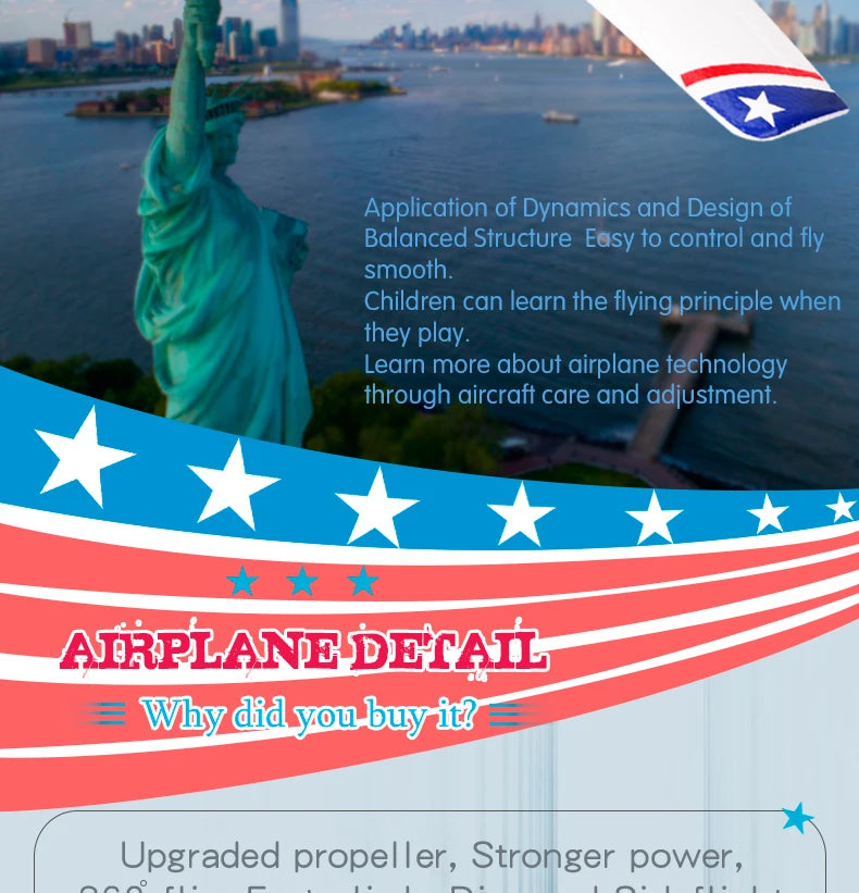 Park10 RC Airplane, ATRPLANB DELATL didyoubuy i Upgraded propeller, Stronger