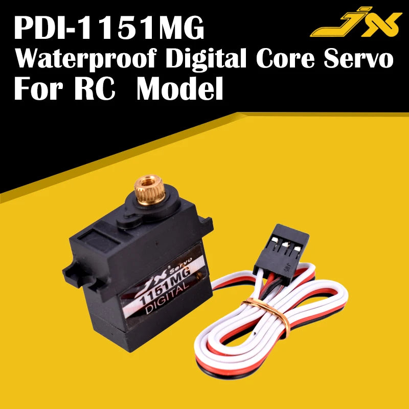 JX Servo, PDI-1151MG JX Waterproof Digital Core Servo For RC Model