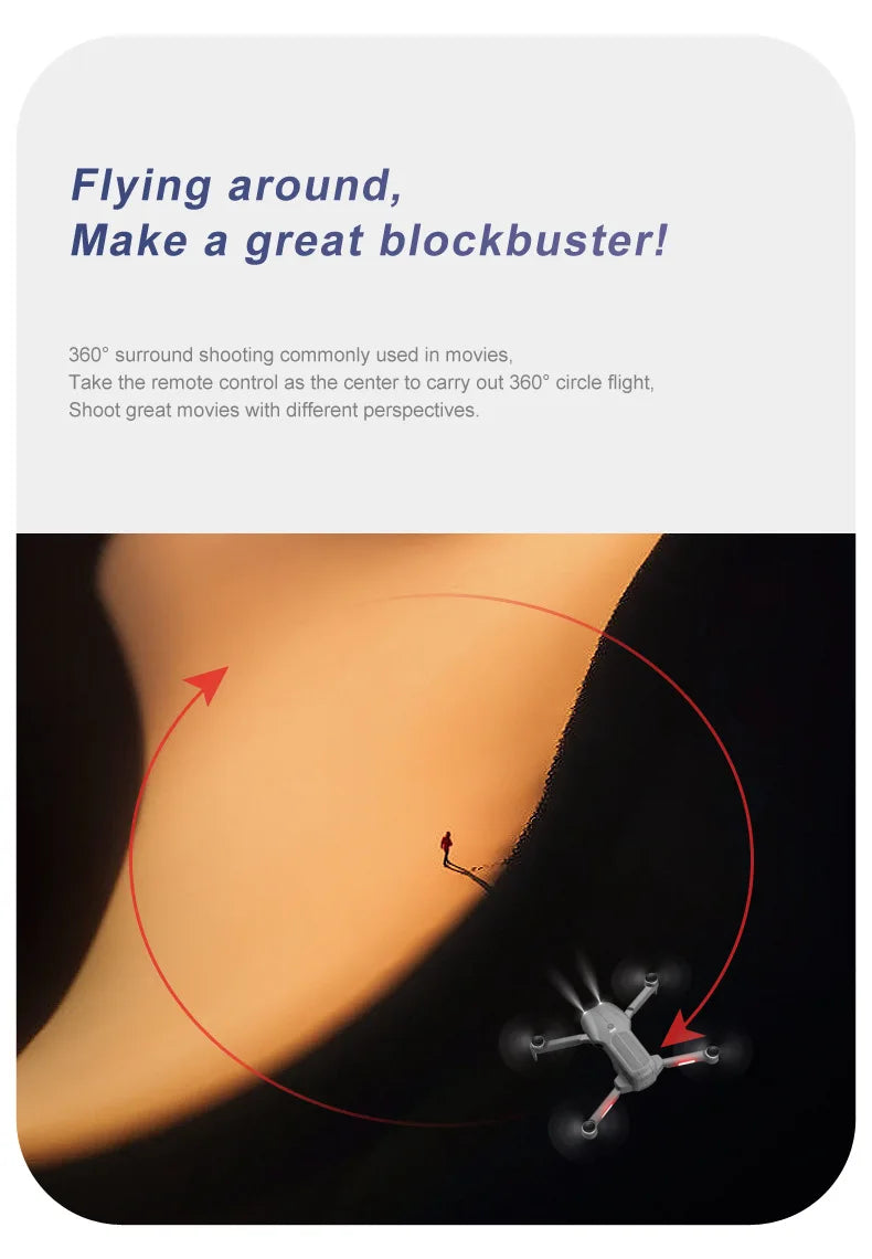 F9 drone obstacle avoidance brushless motor profesional GPS 6k camera drone 20 F9 drone, make a great blockbusterl 360" surround shooting commonly used