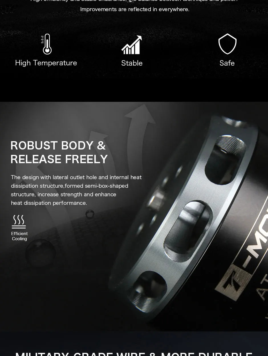 T-MOTOR AT4125 Long Shaft Motor - 250kv 540kv 7.1KG Thrust Heavy lift drone motors rc aircraft model plane bldc motor for Fixed wing UAV 7 T-MOTOR, design with lateral outlet hole and internal heat dissipation structure formed semi-box