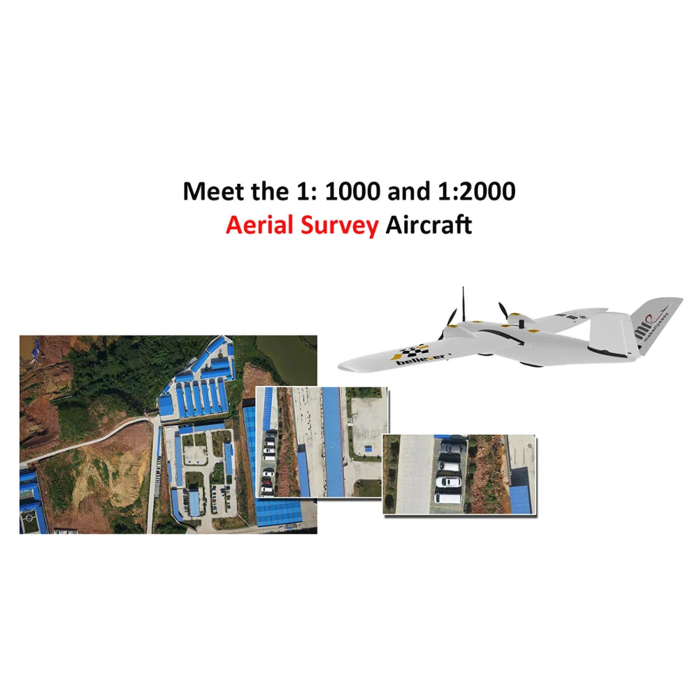 Makeflyeasy Believer, Meet the 1: 1000 and 1.2000 Aerial Survey Air