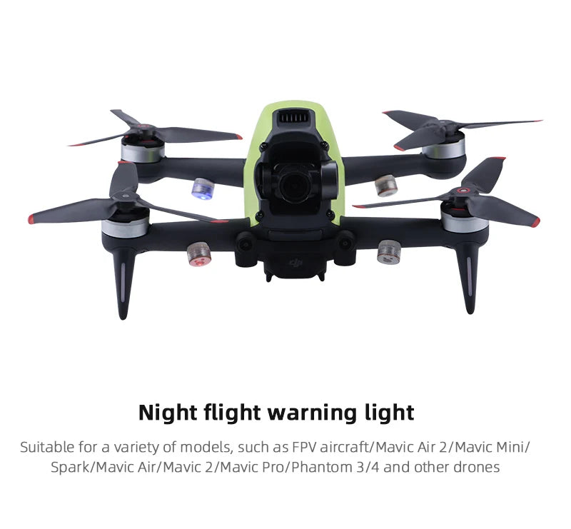 Night flight warning light Suitable for a variety of models, such as FPV aircraft