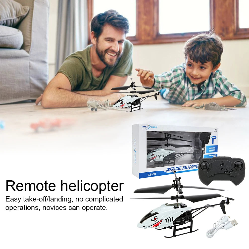 Wireless Remote Control Helicopter, Knmn 2.5 CH Remote helicopter Easy take-offllanding; no complicated operations