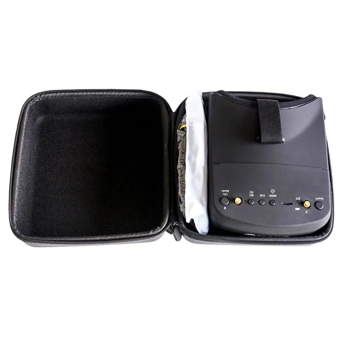 EV800D 5.8G 40CH FPV Goggles - 5 Inch 800*480 Video Headset HD DVR Diversity FPV Glasses With Battery For RC Model RC FPV Drone 6 EV800D 5.8G 40CH FPV Goggle, 5GHz, with RaceBand; Advanced auto-searching function and the working frequency show