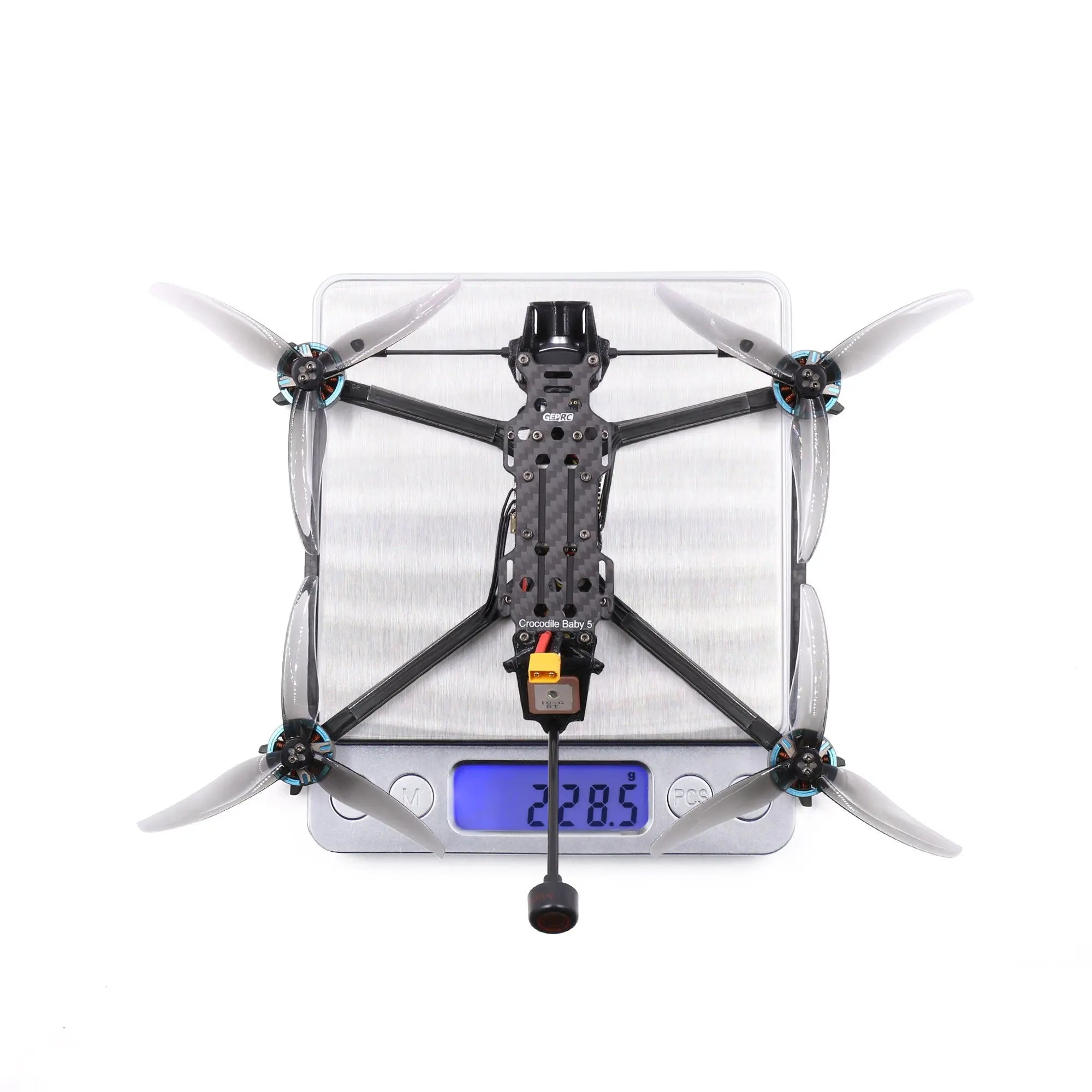 GEPRC Crocodile5 Baby FPV Drone - LR HD Polar LongRange FPV Drone Carbon Fiber Reinforced Frame For RC FPV Quadcopter Freestyle Drone 13 GEPRC Crocodile5 Baby FPV Drone, LR HD Polar LongRange FP