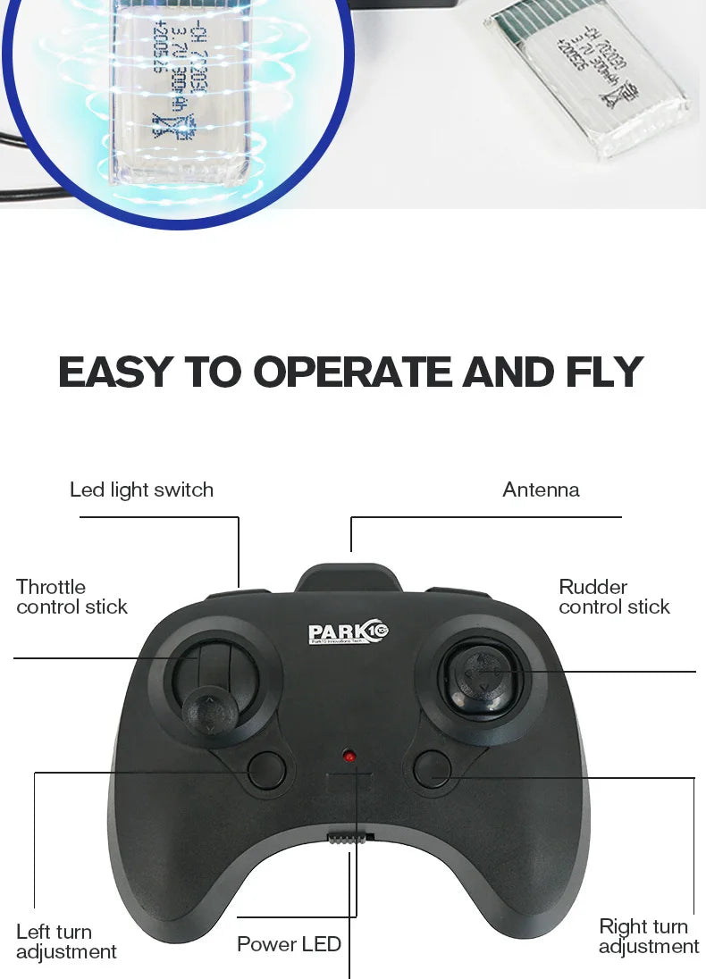 Airbus A380 P520 RC Airplane, EASY TO OPERATE AND FLY Led light switch Antenna Th
