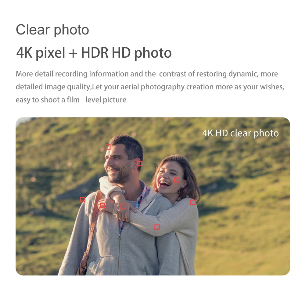 LSRC Mini Drone, clear photo 4k hd clear photo more detail recording information and