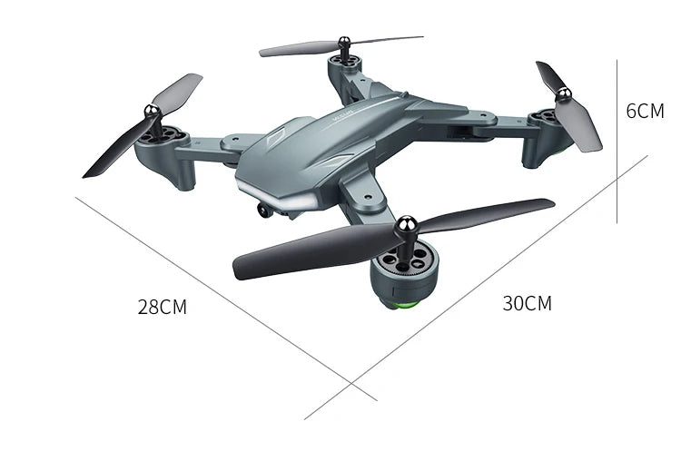 Visuo XS816 Drone, 10.one key return: press one key, the drone will return the