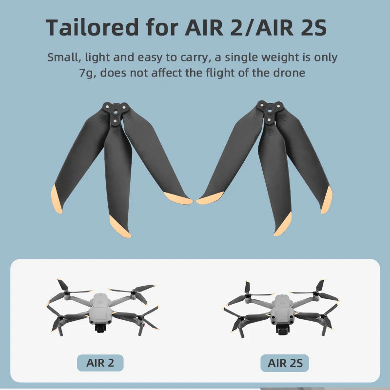 small size, low noise, provide strong pulling force for UAV;