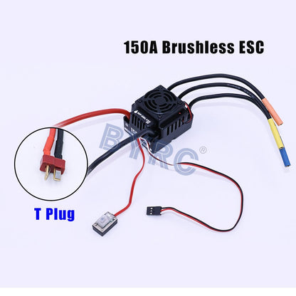 HOBBYWING waterproof 150A WP-8BL 150 RTR Brushless Sensorless ESC - Speed Controller For 1/8RC Cars Touring Car Truggy Buggy
