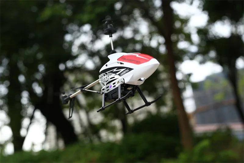 DEERC DE51 Rc Helicopter, it can prevent signal interference when multiple helicopters playing at the same time