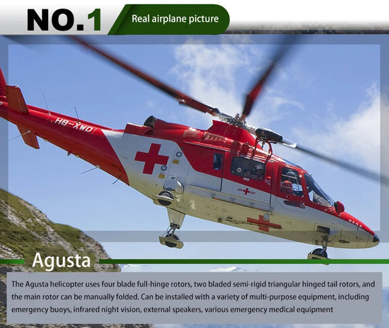 SYMA S111G/S109G Rc Helicopter, helicopter can be installed with emergency buoys, infrared night vision, external speakers,